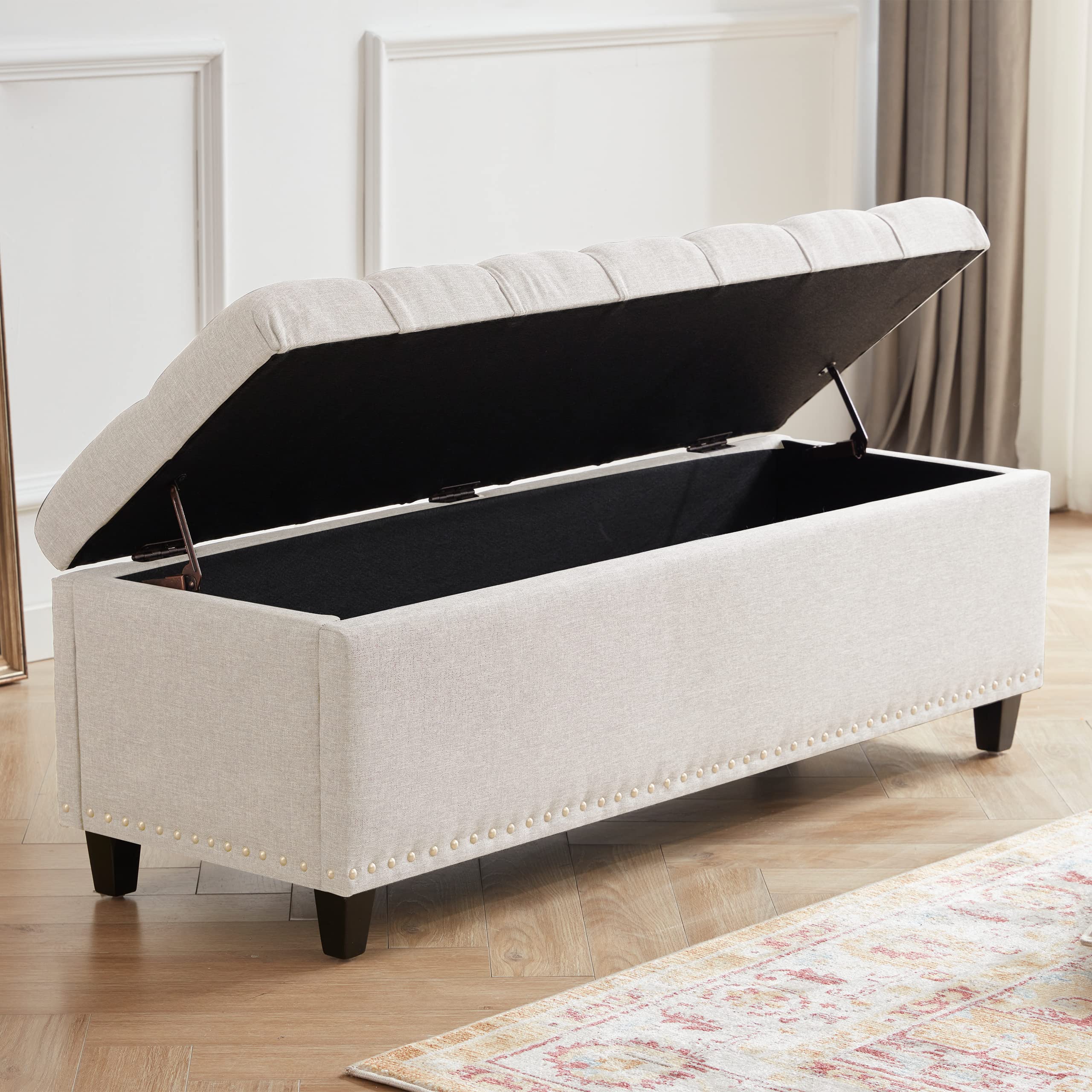 Tbfit Ottoman with Storage, 50.8